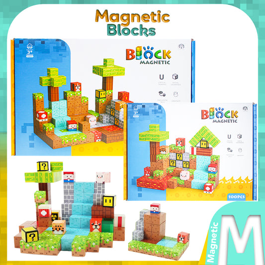 Magnetic Building Blocks Educational Puzzle Toy