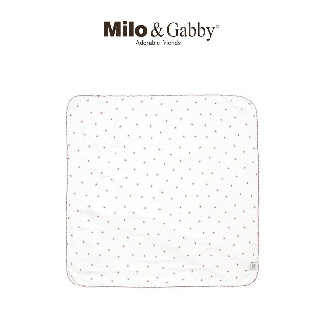 Milo & Gabby Baby Modal Blanket - Mini dots