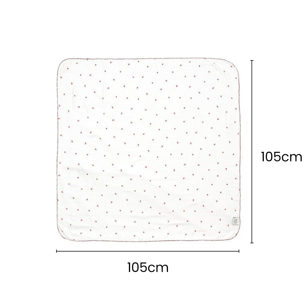 Milo & Gabby Baby Modal Blanket - Mini dots