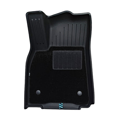 HALOBLK Tesla 2025 Model Y Juniper Waterproof Injected Molded TPE Odorless Cargo Liners Floor Mats - Double Layer