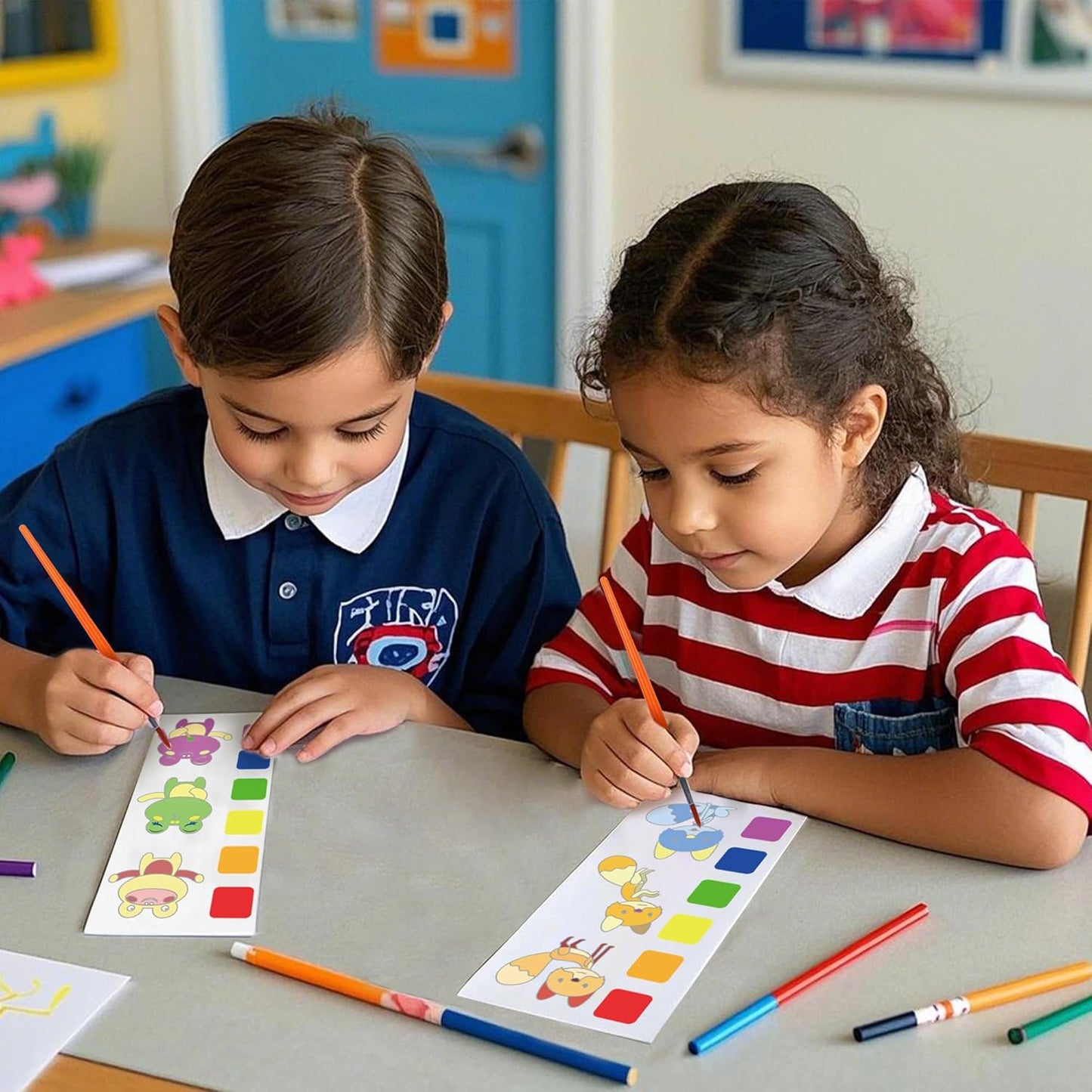 Y-Plus+ Paint with Water Pocket Size Coloring Book