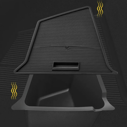 3W TESLA 2024-2026 Model 3 Highland TPE Rear Trunk Storage Box - 1 SET (2PCS)