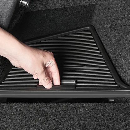 3W TESLA 2024-2026 Model 3 Highland TPE Rear Trunk Storage Box - 1 SET (2PCS)
