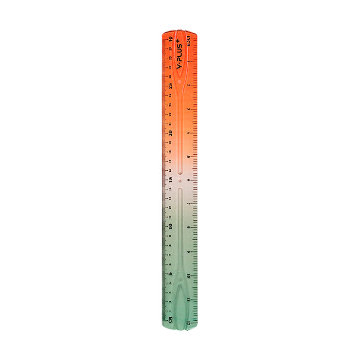 Y-Plus+ 1 Pc Unbreakable Color Ruler 30cm