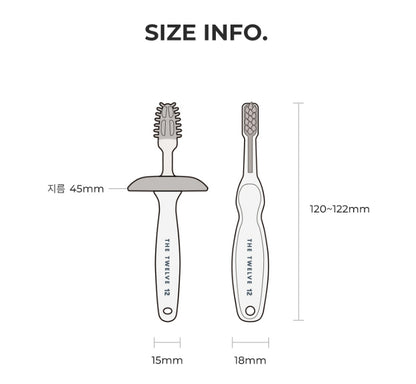 The Twelve 2 Pieces Baby Toothbrush (TT-B)