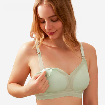 MOOIMOM Seamless Push Up Maternity & Nursing Bra
