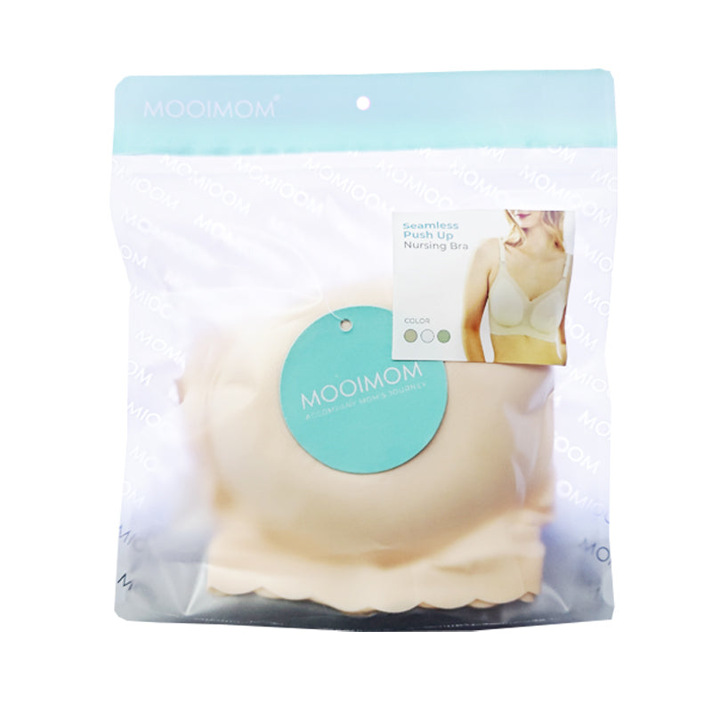 MOOIMOM Seamless Push Up Maternity & Nursing Bra