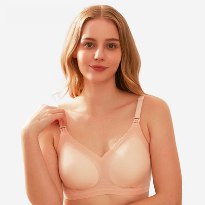MOOIMOM Seamless Push Up Maternity & Nursing Bra