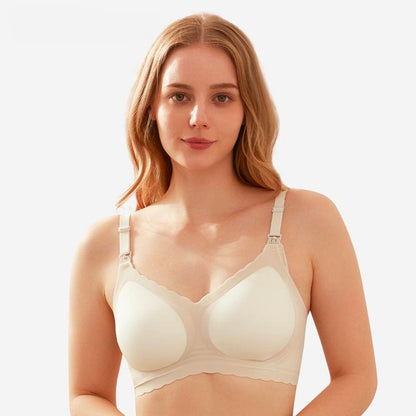 MOOIMOM Seamless Push Up Maternity & Nursing Bra