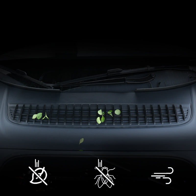 TESLA 2025 Model Y Juniper ABS Adhesive Engine Hood Air Intake Anti-Insect Mesh Grille Protector