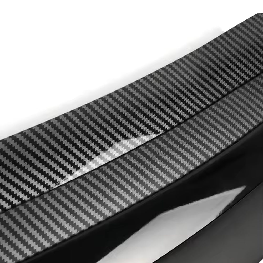 TESLA 2025 Model Y Juniper ABS High Performance P Version Carbon Fiber Rear Spoiler - Glossy