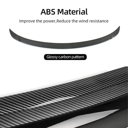 TESLA 2025 Model Y Juniper ABS High Performance P Version Carbon Fiber Rear Spoiler - Glossy