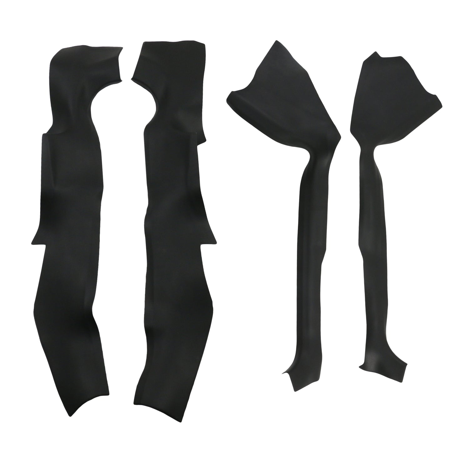 TESLA 2025 Model Y Juniper TPE Front and Rear Door Sill Protector Threshold Strip - 1SET(4PCS)