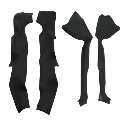 TESLA 2025/2026 Model Y Juniper TPE Front and Rear Door Sill Protector Threshold Strip - 1SET(4PCS)