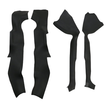TESLA 2025 Model Y Juniper TPE Front and Rear Door Sill Protector Threshold Strip - 1SET(4PCS)