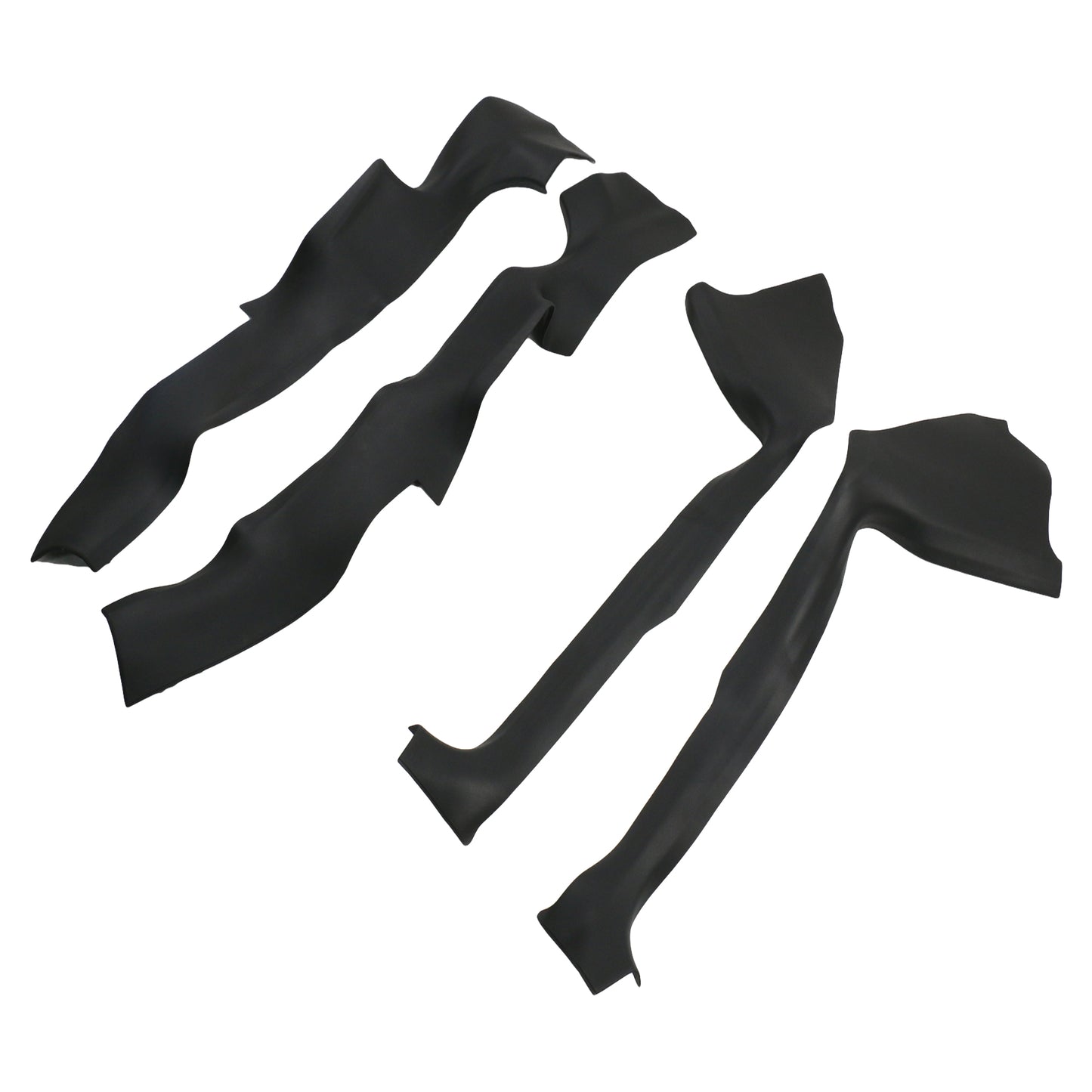 TESLA 2025 Model Y Juniper TPE Front and Rear Door Sill Protector Threshold Strip - 1SET(4PCS)
