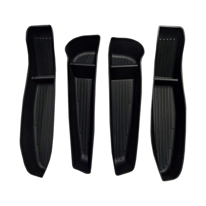 TESLA 2025 Model Y Juniper TPE Side Storage Side Door Handle Organizer - 1SET (4PCS)