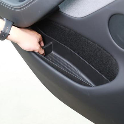 TESLA 2025 Model Y Juniper TPE Side Storage Side Door Handle Organizer - 1SET (4PCS)