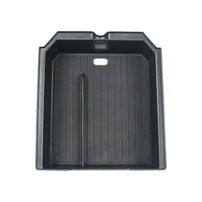 TESLA 2025 Model Y Juniper & Model 3 Center Control Storage Box TPE with Sunglasses Holder