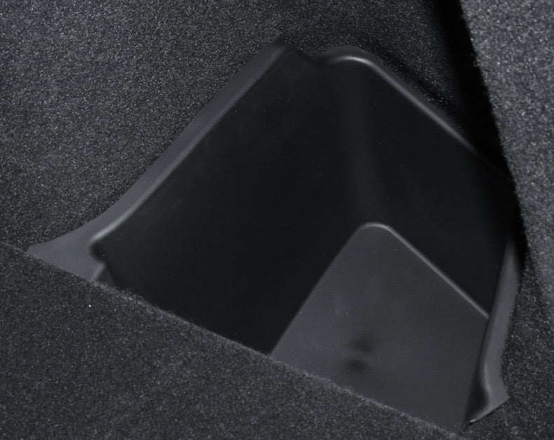 TESLA 2025 Model Y Juniper TPE Rear Trunk Side Storage Organizer - 1SET (2PCS)