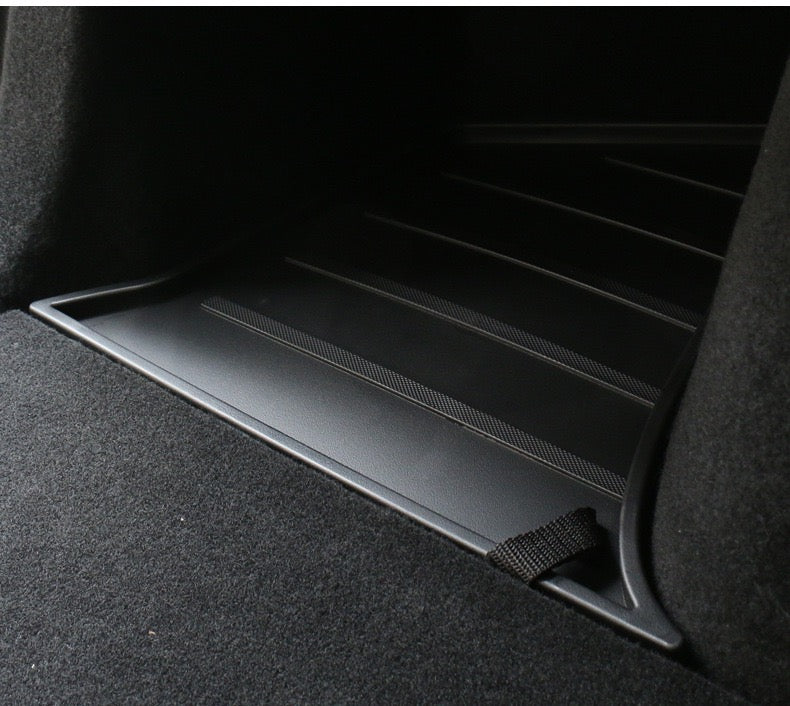 TESLA 2025 Model Y Juniper TPE Rear Trunk Side Storage Organizer - 1SET (2PCS)