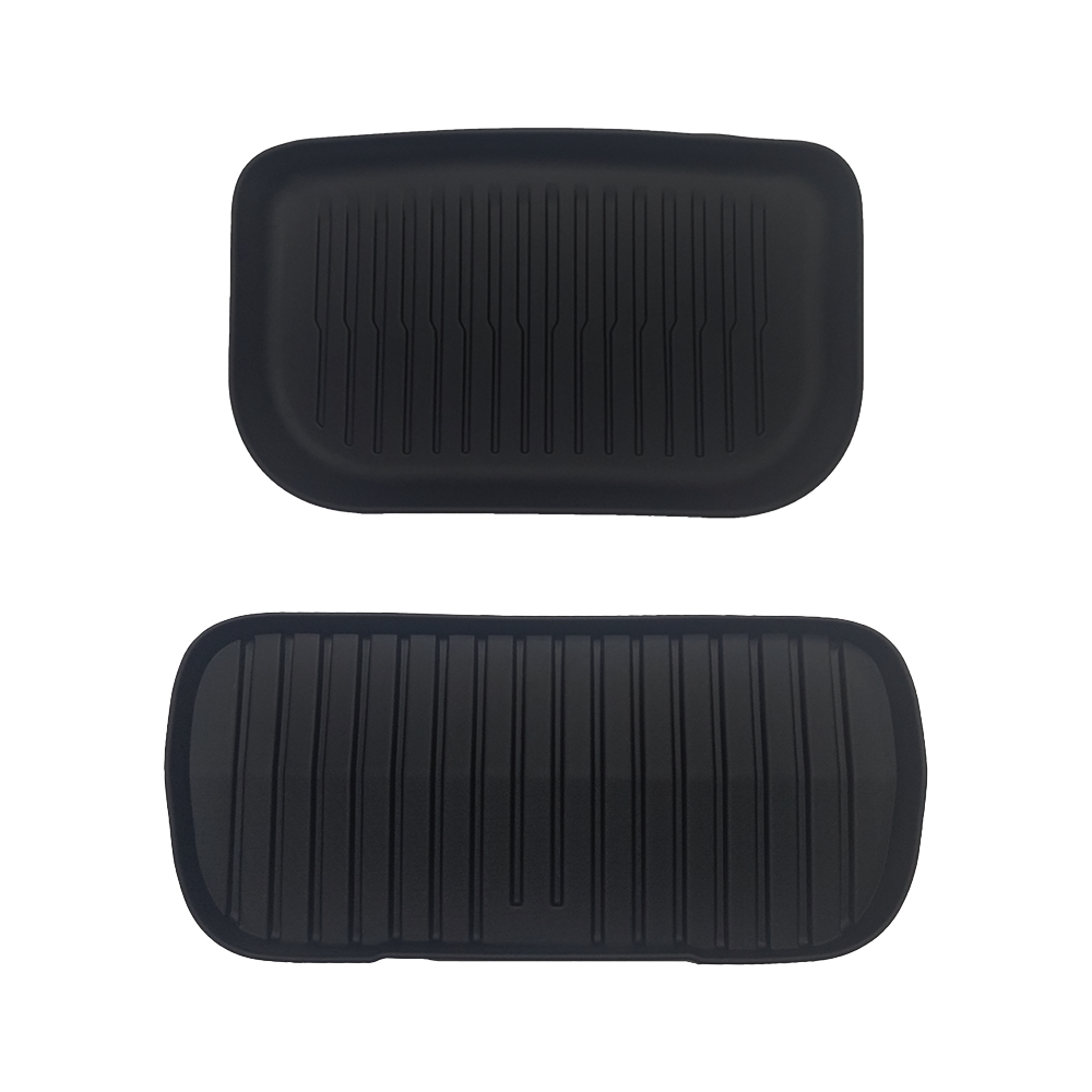 2025 TESLA Model Y Juniper Waterproof TPE Odorless Cargo Liners Floor Mats - Front + Rear Trunk Mat