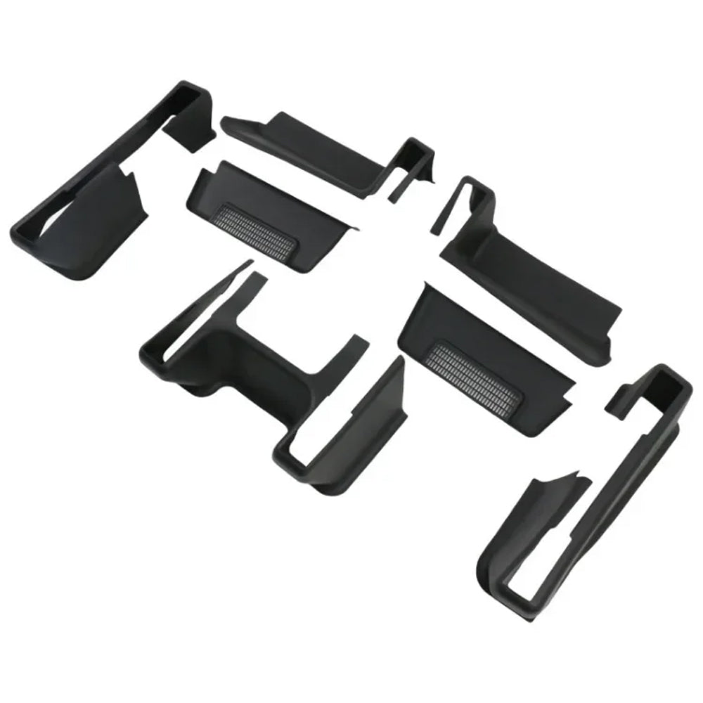 TESLA 2025 Model Y TPE Under Seat Corner Rail Full Protector - 1SET (7PCS)