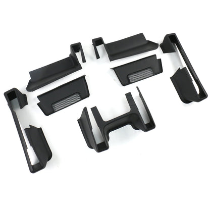 TESLA 2025 Model Y TPE Under Seat Corner Rail Full Protector - 1SET (7PCS)