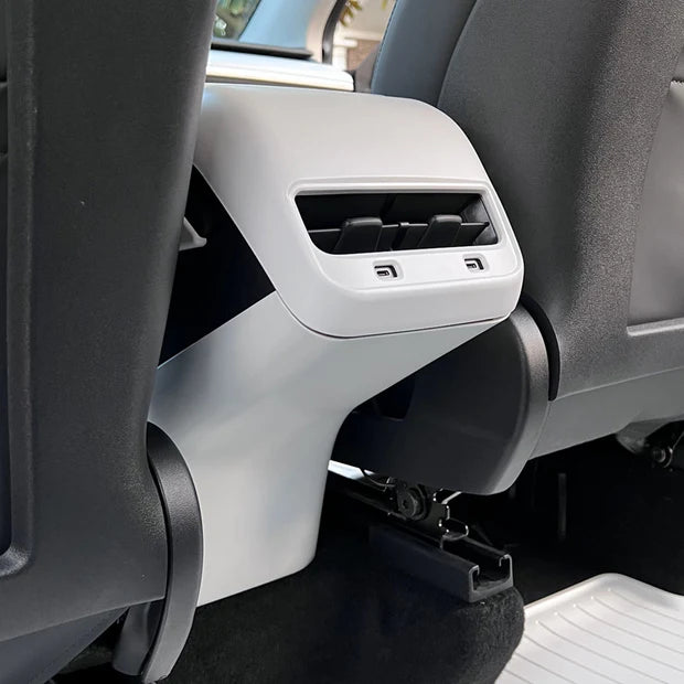 CIIYAA TESLA 2025/2026 Model Y Juniper | Model 3 ABS PureDeco Rear Center Console Anti-Kick Plate Cover