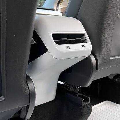 CIIYAA TESLA 2025/2026 Model Y Juniper | Model 3 ABS PureDeco Rear Center Console Anti-Kick Plate Cover