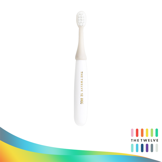 The Twelve Toddler Toothbrush in Pastel Color 1 piece (1-3 years old)
