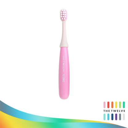 The Twelve Toddler Toothbrush in Vivid Color 1 piece (1-3 years old)