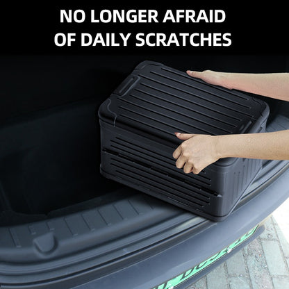 2025 TESLA Model Y Juniper Waterproof TPE Odorless Cargo Liners Floor Mats - Trunk Sill Strip
