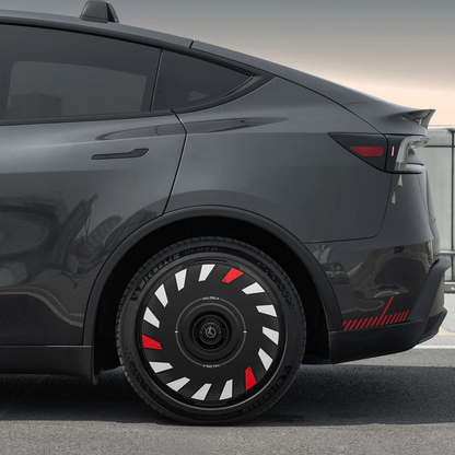 HALODISC 2 Turbo | Set of 4 Wheel Covers for Tesla Model 3 & Model Y 19" Crossflow Wheel