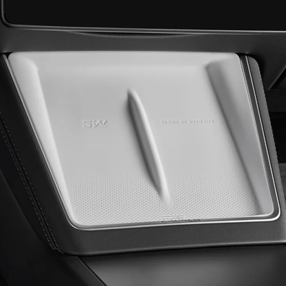 3W Tesla Model Y Juniper Car Interior Silicone Wireless Charging Anti-Slip Pad