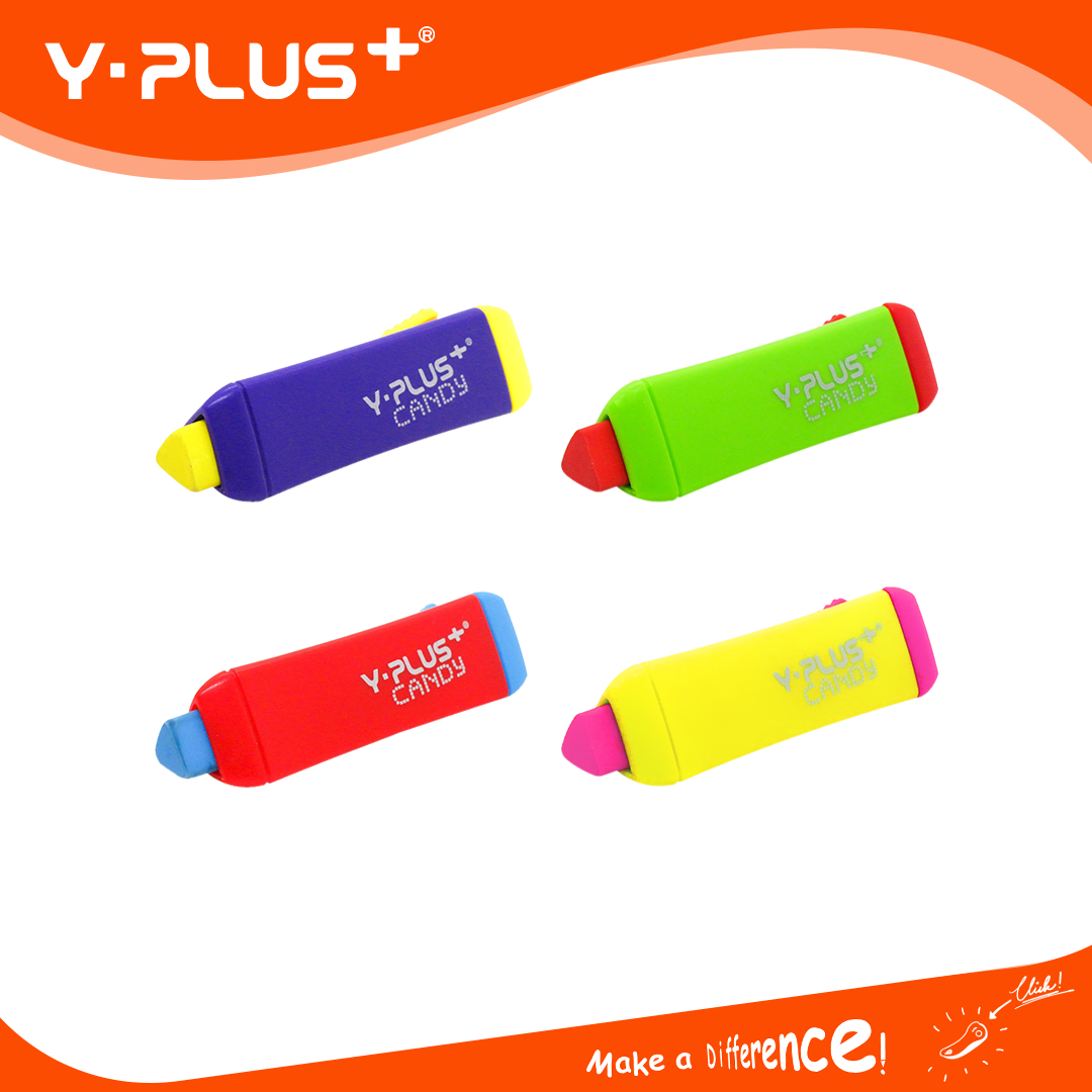 Y-Plus+ Candy Eraser Pen