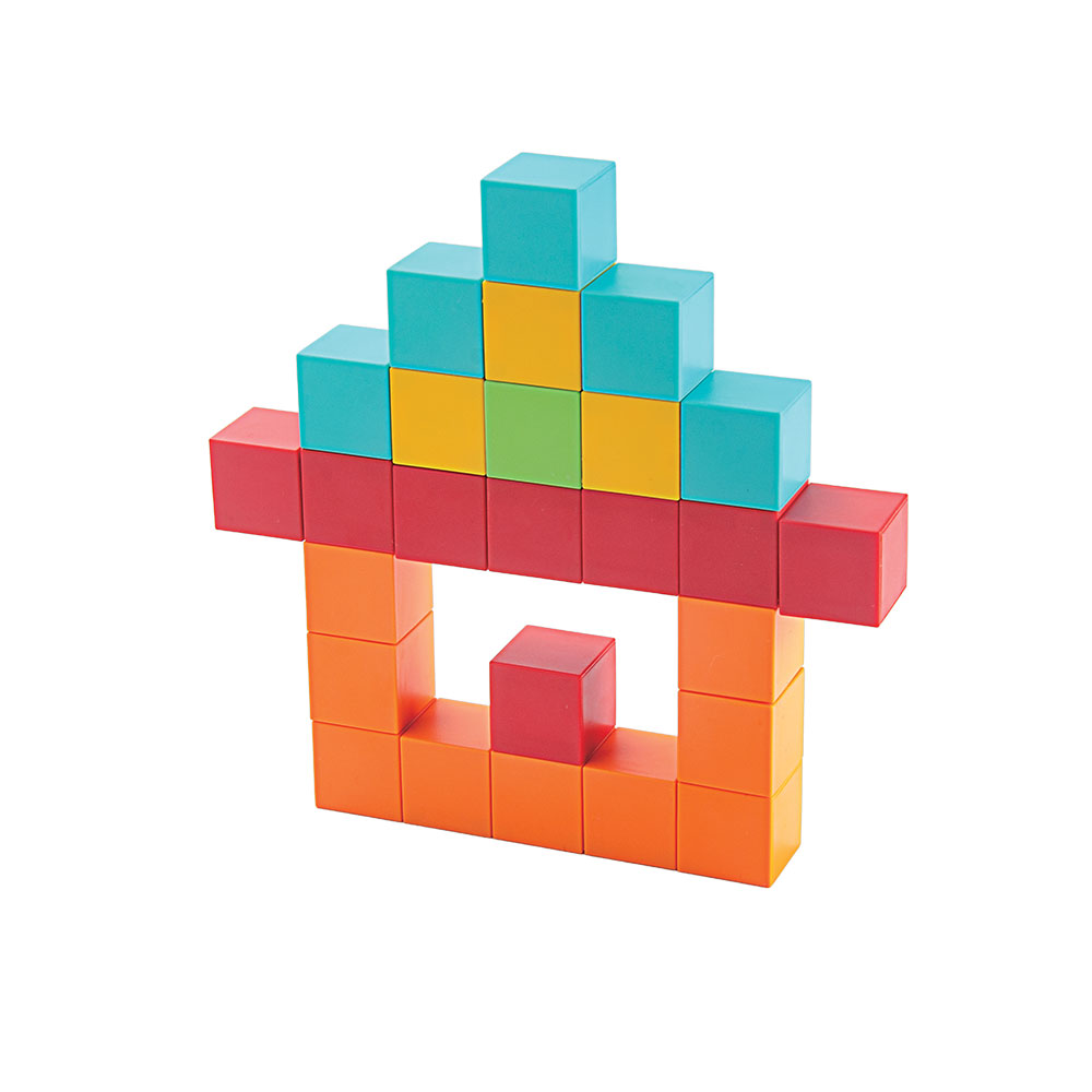 Magnetic Building Blocks Educational Puzzle Toy Color Cubes