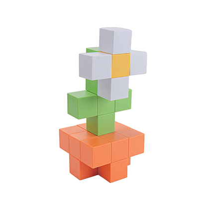 Magnetic Building Blocks Educational Puzzle Toy Color Cubes