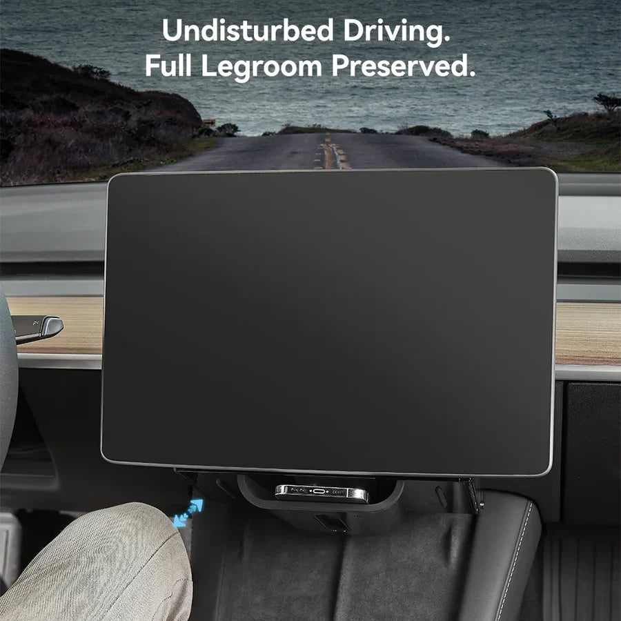 CIIYAA TESLA MODEL 2025-2026 Model Y Juniper | Model YL | Model 3 Under Screen Magnetic Storage Box Ultra - Black