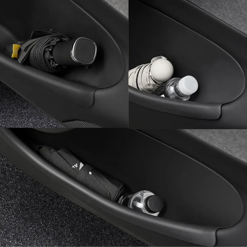 3W Tesla 2025-2026 Model Y Juniper Car Interior Front and Rear Full Door Protection and Organizer - 1 SET (4PCS)