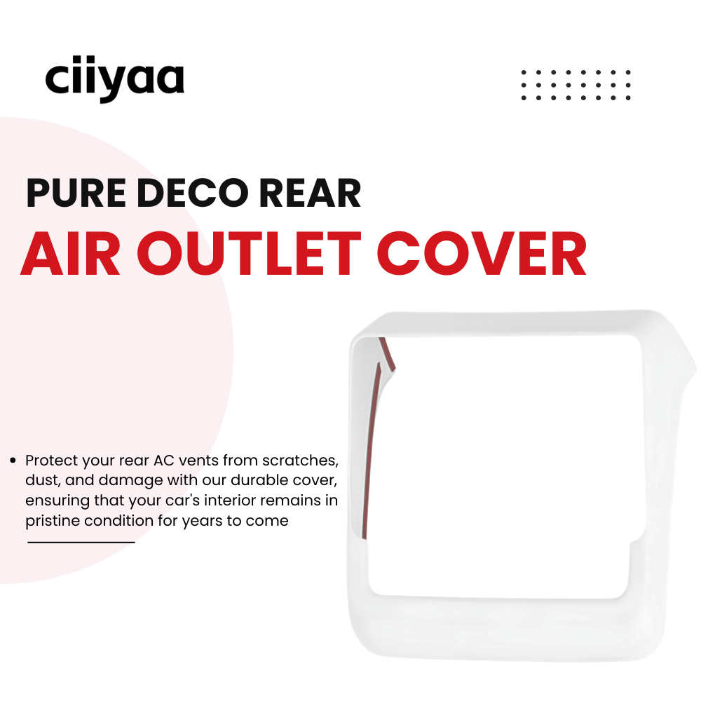 CIIYAA TESLA 2025/2026 Model Y Juniper and Model 3 PureDeco Rear Air Outlet Cover