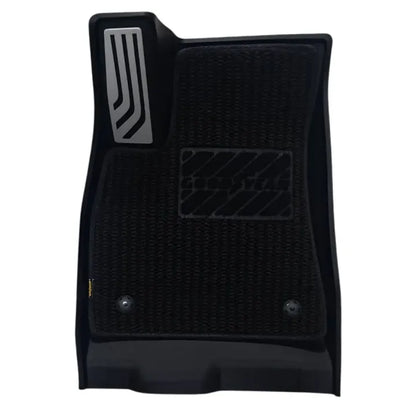 TESLA 2024-2026 MODEL 3 All-Weather Double Layer Injected Molded TPE Odorless Cargo Liners Floor Mats - 1 SET (6PCS)