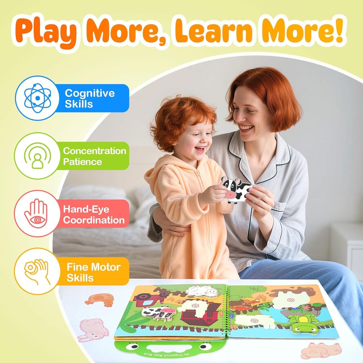 Y-Plus+ My Preschool Busy Book