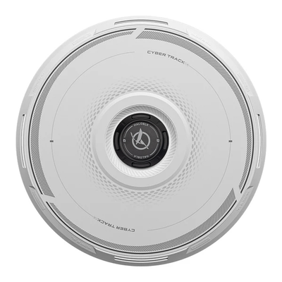 HALODISC 2 Cyber Track (White) | Set of 4 Wheel Covers for Tesla Model Y, Model Y L and Model 3 19" Crossflow Wheel