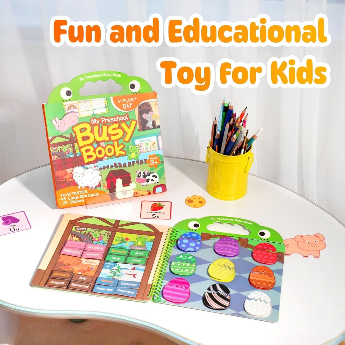 Y-Plus+ My Preschool Busy Book