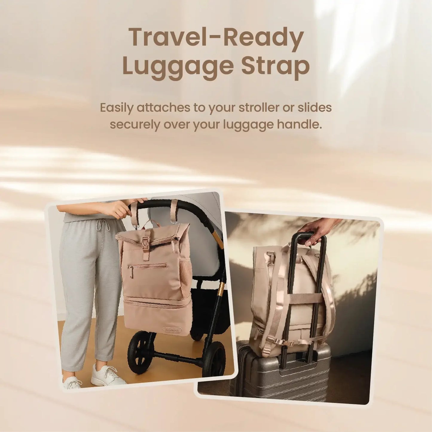 MOOIMOM On-the-Go Diaper & Cooler Bag