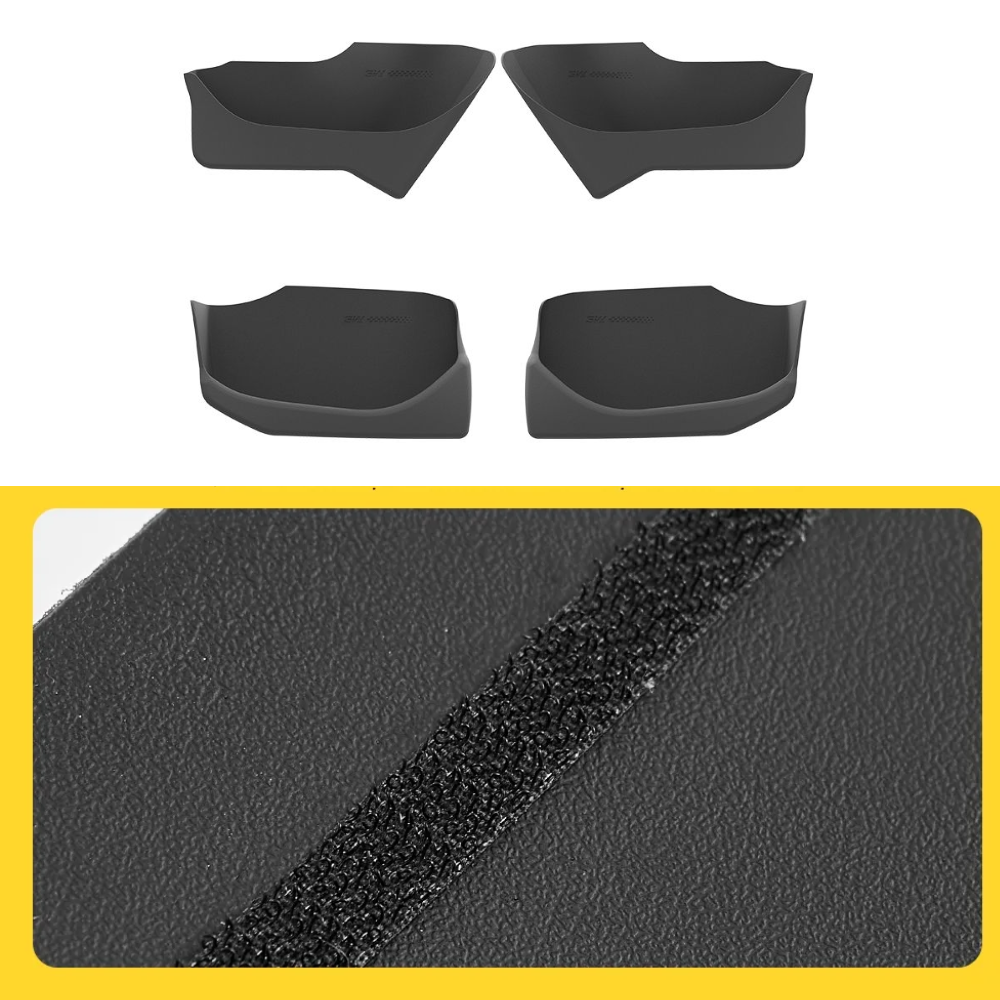3W TESLA 2024-2026 Model 3 TPE Front and Rear Door Storage Box Protection - 1 SET (4PCS)
