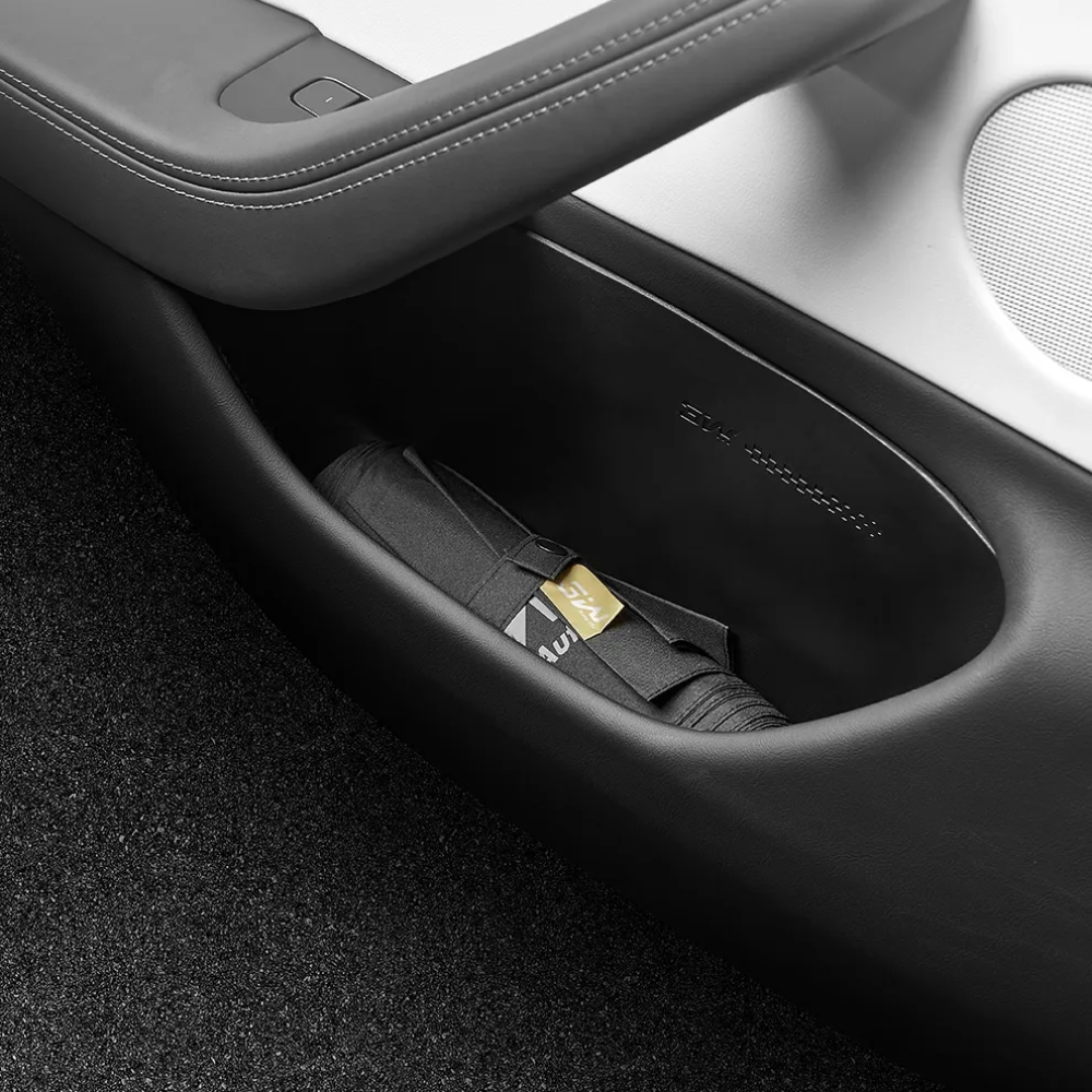 3W TESLA 2024-2026 Model 3 TPE Front and Rear Door Storage Box Protection - 1 SET (4PCS)
