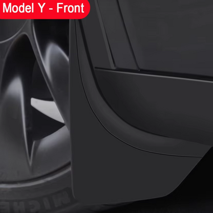 TESLA 2025-2026 Model Y Juniper Front and rear Small Soft TPE Mud Flap Splash Guard