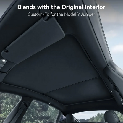 3W TESLA 2025|2026 Model Y Juniper Foldable Roof Sunshade